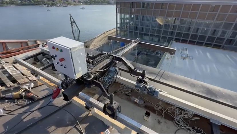 TM-40 Tek Bomlu Raylı Cephe Temizlik Sistemi - 21